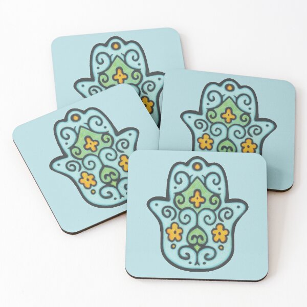 Item preview, Blue Hamsa designed and sold by Freddie Levin.