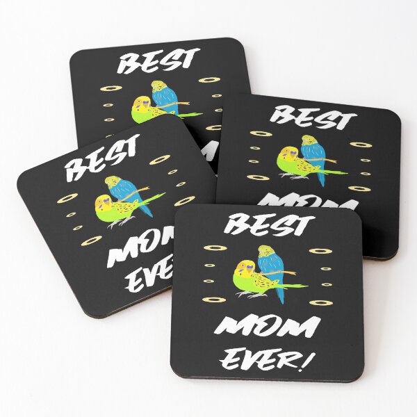 Item preview, Best budgie mom forever. designed and sold by Bodino.