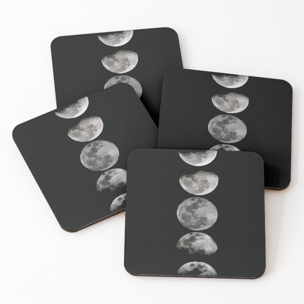 Item preview, Vertical Moon Phases designed and sold by Ariel Cherry.