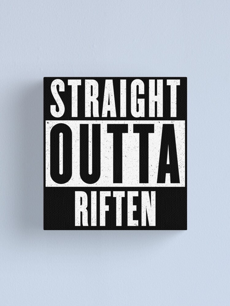 Alternate view of Straight outta Riften Canvas Print