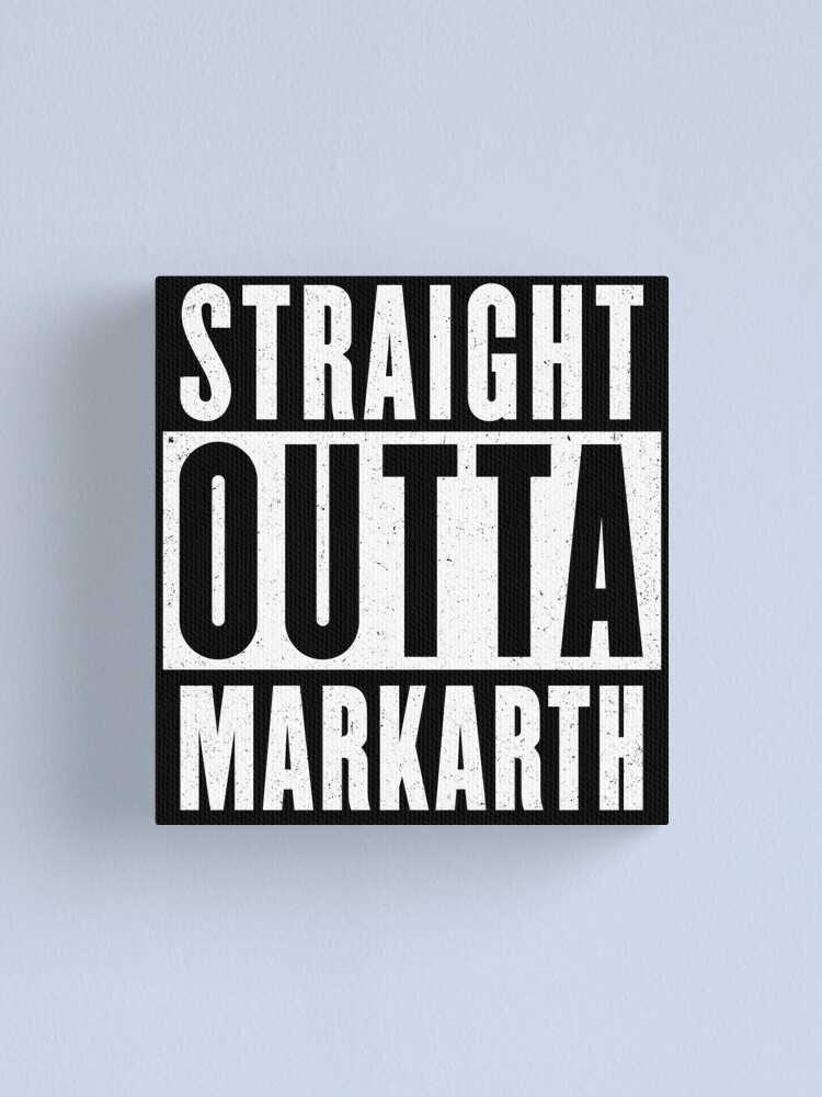 Alternate view of Straight outta Markarth Canvas Print