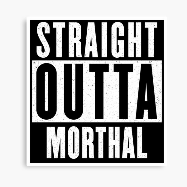 Straight outta Morthal Canvas Print