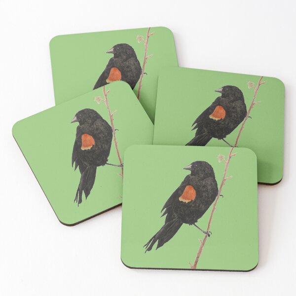 Item preview, Red-winged Blackbird designed and sold by abirdtoldme.