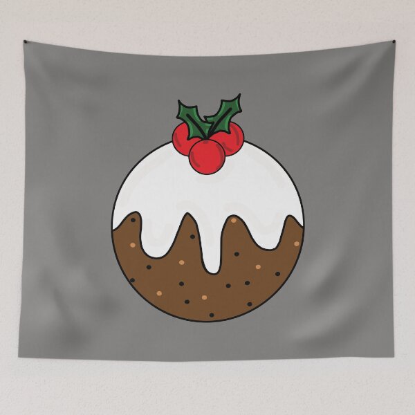 Item preview, Jolly Christmas Pudding designed and sold by RhubarbMyrtle.