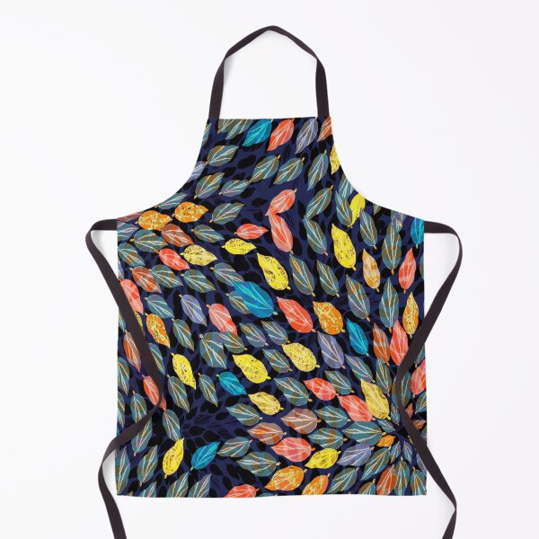 Item preview, Autumn Leaves on Blue designed and sold by RoxanneG.