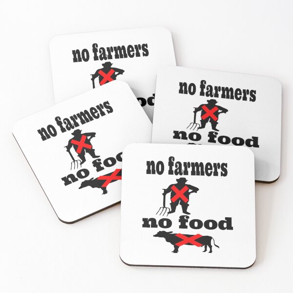 Item preview, NO FARMERS NO FOOD. designed and sold by leicha.