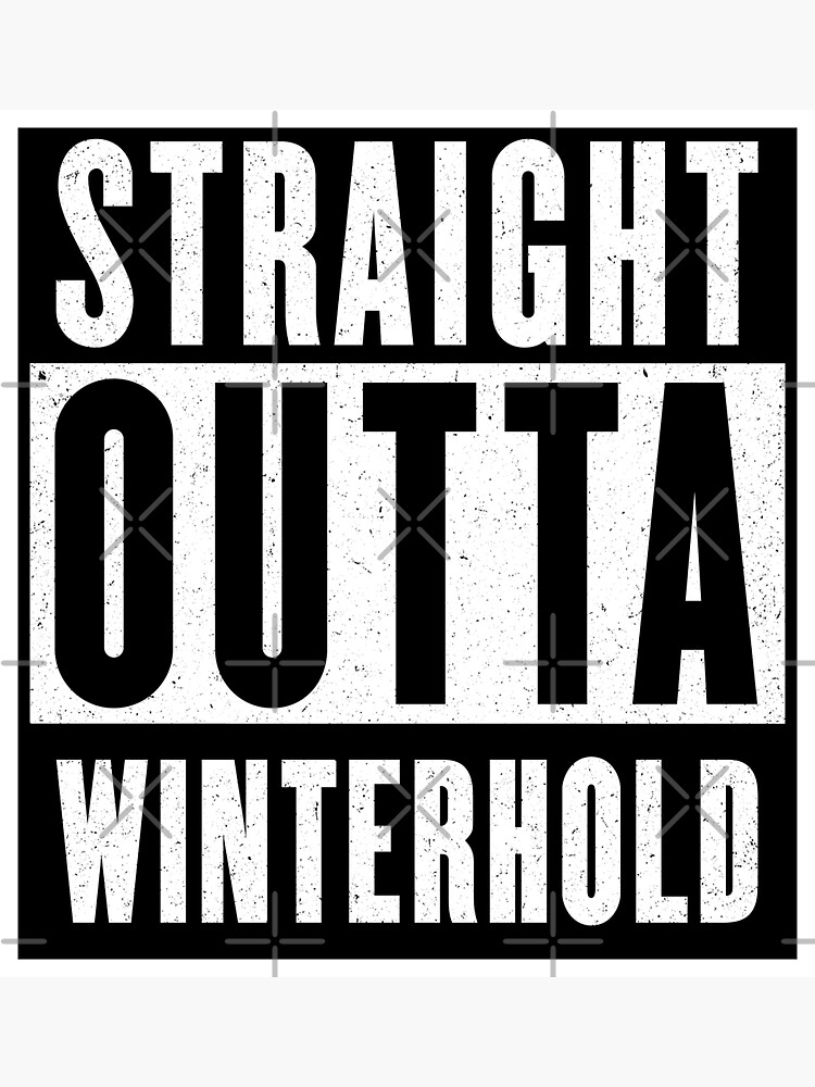 Straight outta Winterhold by SPAZE-Typo