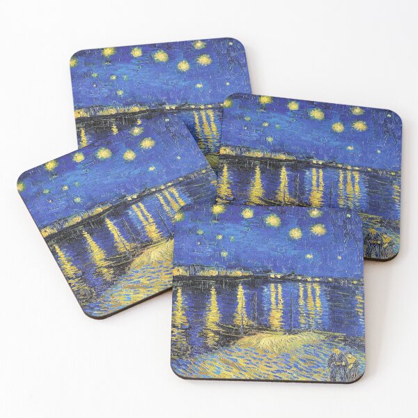 Item preview, Starry Night Over The Rhone Vincent Van Gogh Inspiration designed and sold by Angelinas.