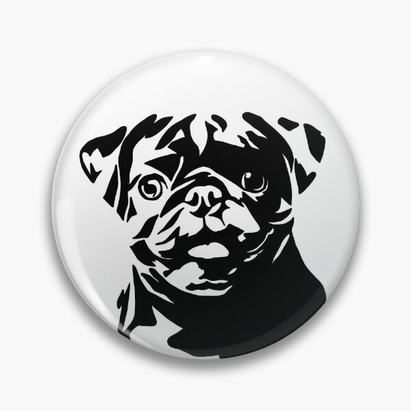 Item preview, Pug Minimalist Dog designed and sold by Whoofster.