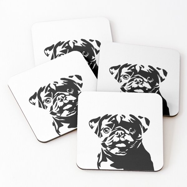 Item preview, Pug Minimalist Dog designed and sold by Whoofster.