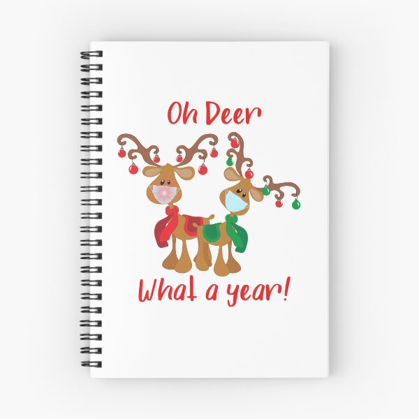Item preview, Oh Deer What A Year Christmas Covid 2020 designed and sold by ColorFlowArt.