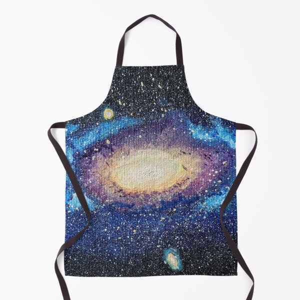 Aperçu de l'œuvre Peinture acrylique galaxie d'Andromède créée et vendue par StarlightTales.