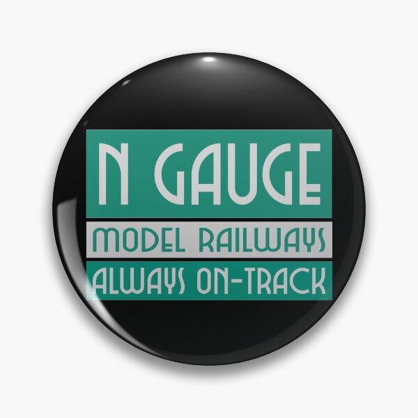 Item preview, Specially Made for N Gauge Model Railway Enthusiasts. Model Railways and Model Trains, Always on Track. Great Gift for the Model Railway Enthusiast in Your Life. Or Spoil Yourself! designed and sold by UrTops.