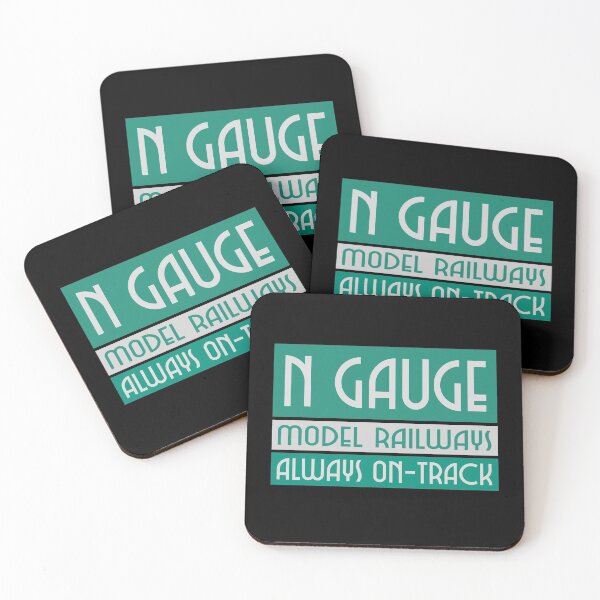 Item preview, Specially Made for N Gauge Model Railway Enthusiasts. Model Railways and Model Trains, Always on Track. Great Gift for the Model Railway Enthusiast in Your Life. Or Spoil Yourself! designed and sold by UrTops.