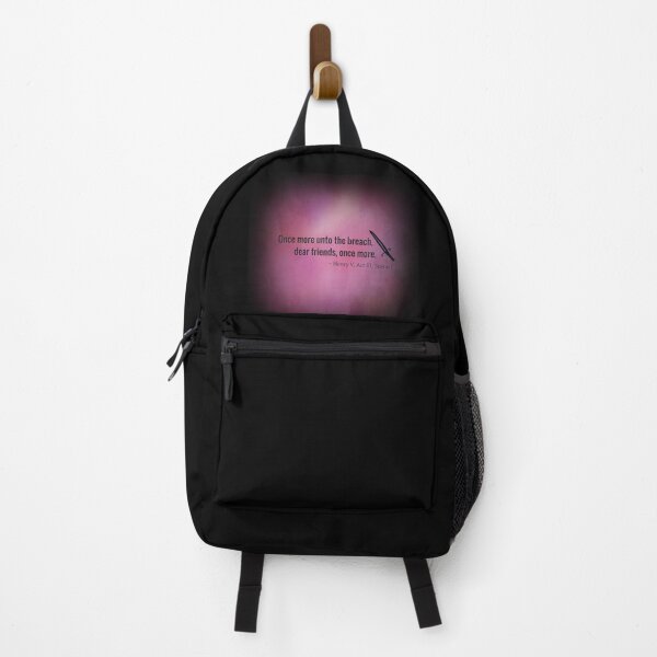 Item preview, Special Edition Unto the breach with sword (Pink and black) designed and sold by SisterRedcap.
