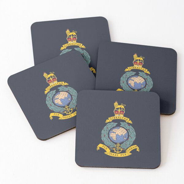 Item preview, Royal Marines Commando Gibraltar Logo designed and sold by AJ  Liber.
