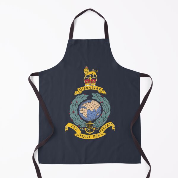 Item preview, Royal Marines Commando Gibraltar Logo designed and sold by AJ  Liber.