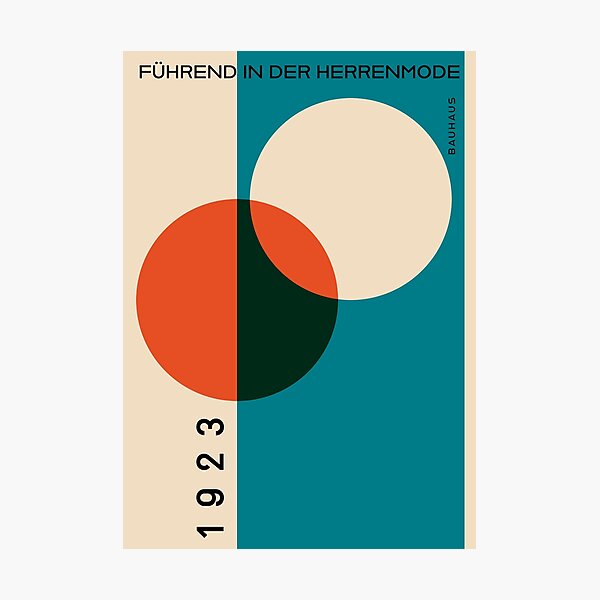 Item preview, Bauhaus 1923 designed and sold by JIMBOBS WALL ART.