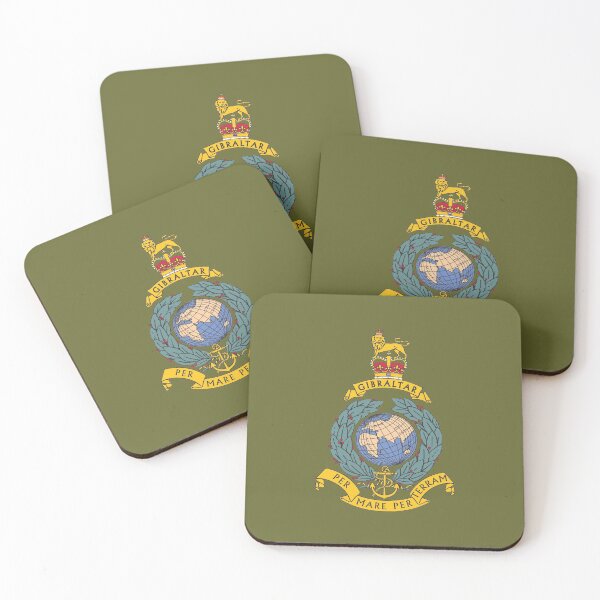 Item preview, Royal Marines Commando Gibraltar Symbol designed and sold by AJ  Liber.