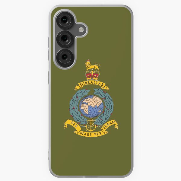 Vista previa del artículo con la obra «Símbolo del Comando de los Royal Marines de Gibraltar», diseñado y vendido por AJ  Liber.