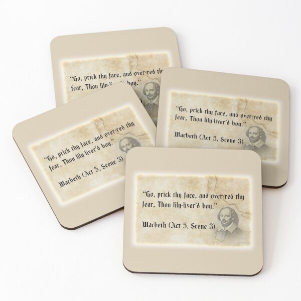 Item preview, Shakespeare Insult 05 designed and sold by Tasty-Brain.