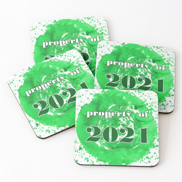 Item preview, Property of 2021 in Green - New Year - Graduation designed and sold by ittybittyowl.