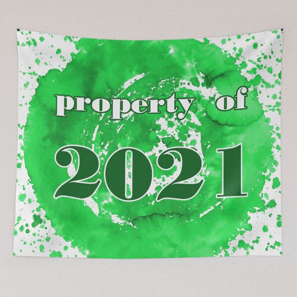 Item preview, Property of 2021 in Green - New Year - Graduation designed and sold by ittybittyowl.