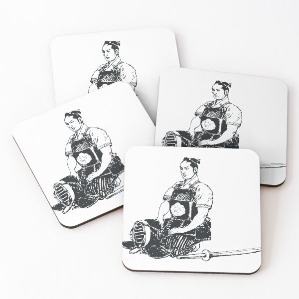 Item preview, Japanese kendo samurai warrior designed and sold by RaionKeiji.