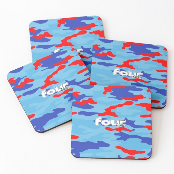 Item preview, Blue Razz Camo 4loko designed and sold by kitvue.