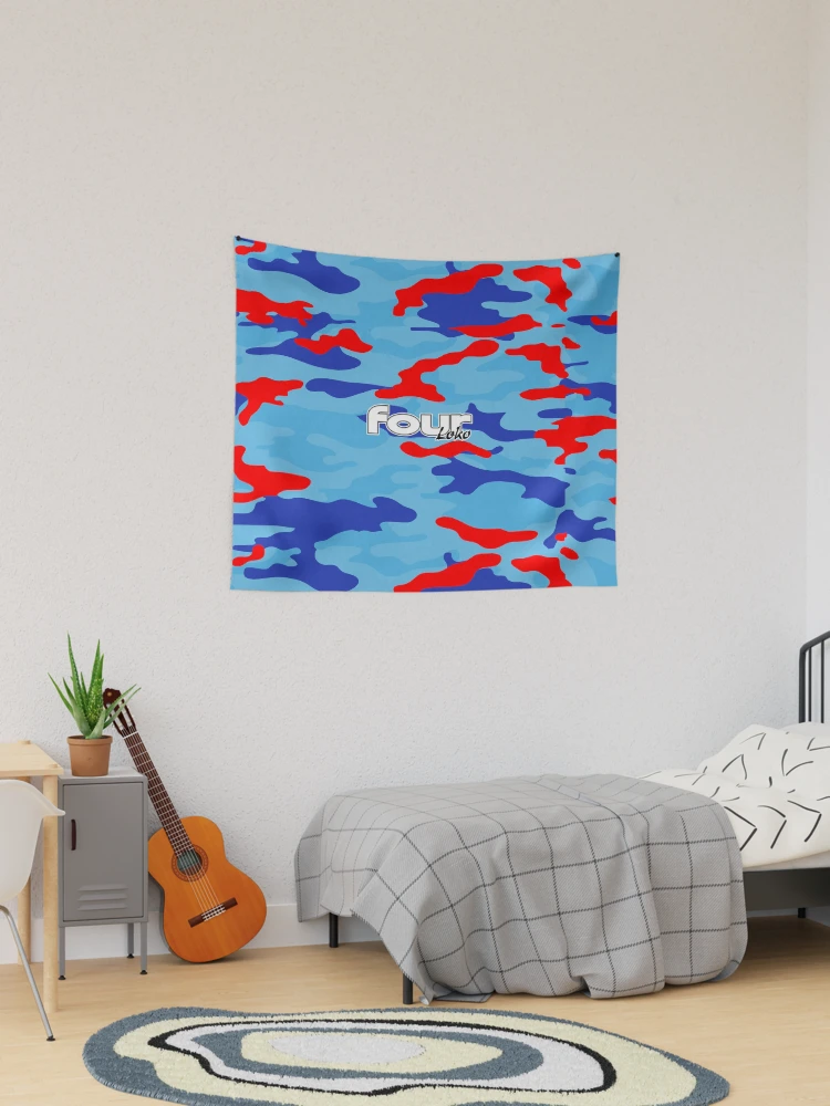 Blue Razz Camo 4loko Tapestry for Sale by kitvue Redbubble