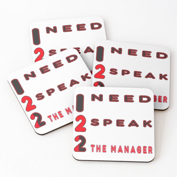 Item preview, I NEED TO TALK TO THE MANAGER designed and sold by Ralek.