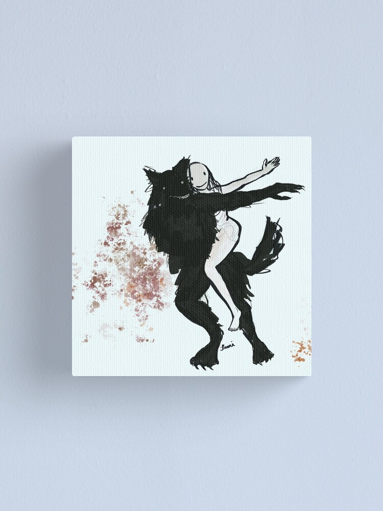 Alternate view of Werewolf Boyfriend Canvas Print