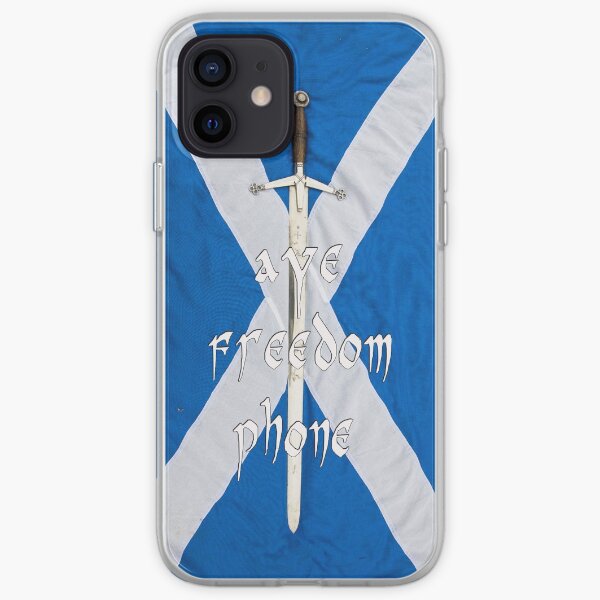 aye freedom phone..tae celebrate Bannockburn iPhone Soft Case