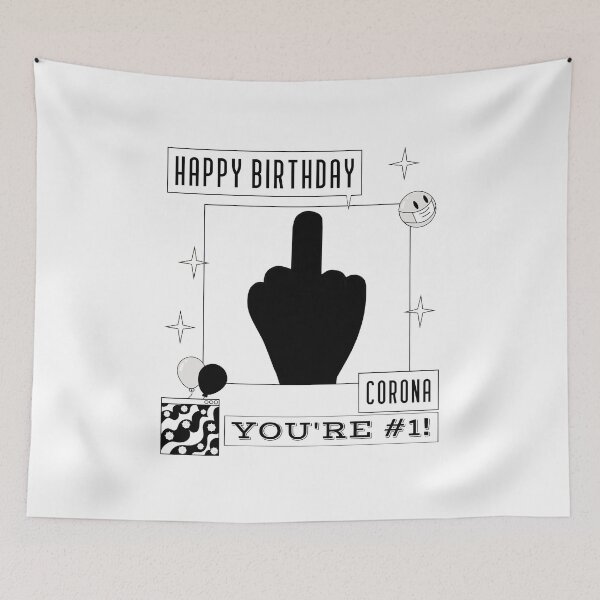 Item preview, Happy Birthday Corona Sarcasm (You're 1) designed and sold by molamode.