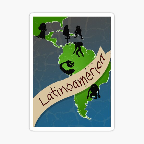 Artikel-Vorschau von Latinoamérica Paranormal, designt und verkauft von TribuGalactica.