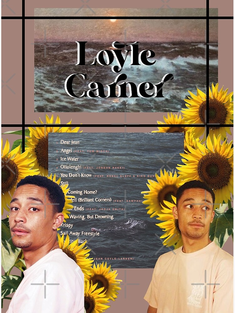 loyle carner not waving but drowning t shirt