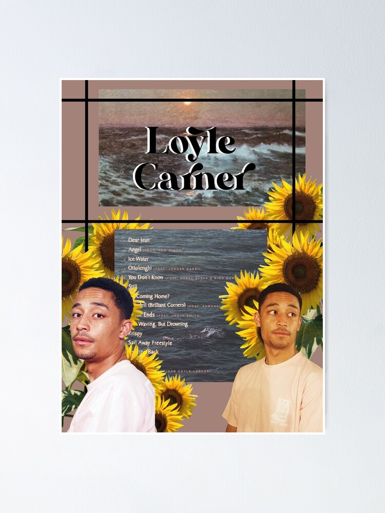 loyle carner not waving but drowning t shirt