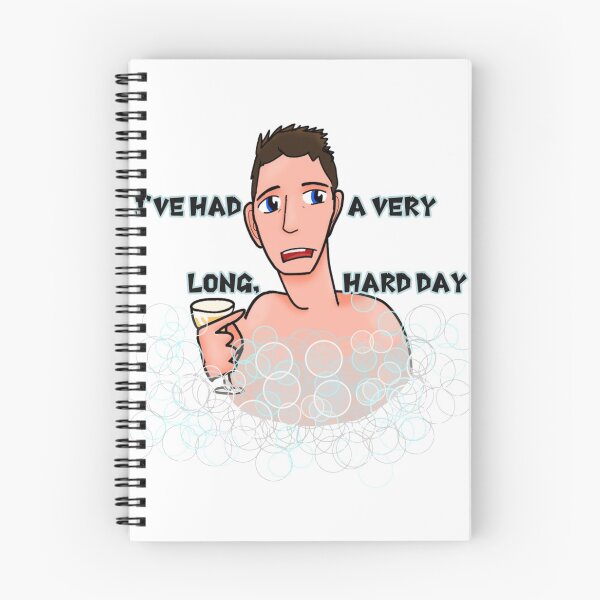 Item preview, A Very Long, Hard Day designed and sold by Jessiekruse-Art.