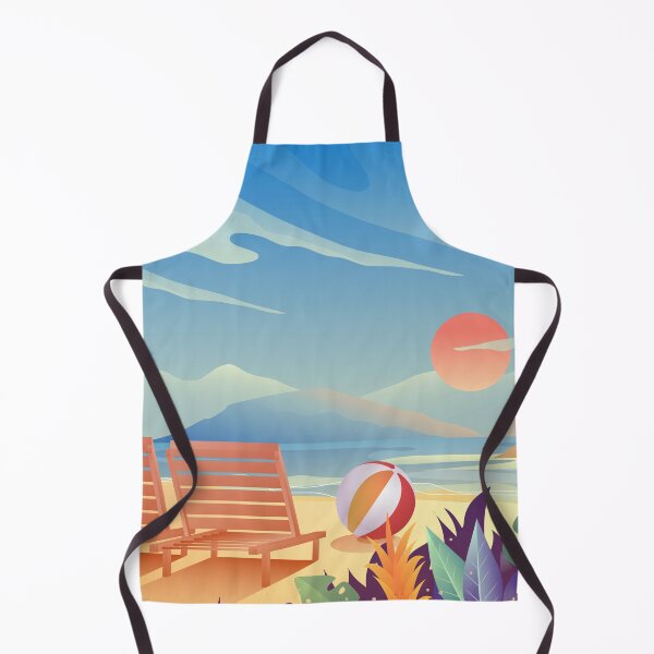 Item preview, Summer Beach Landscape designed and sold by Vector Scout Lab.