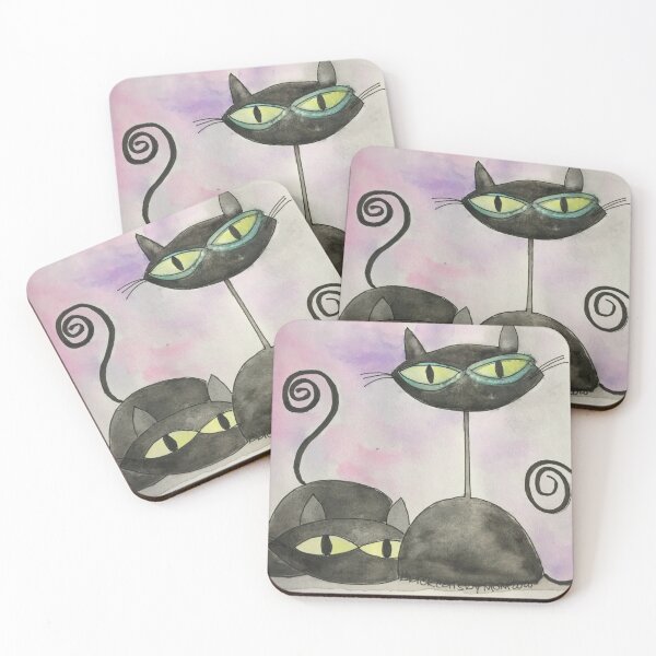 Item preview, Black Cats designed and sold by LeylaBello.