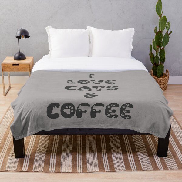 Artikelvorschau, Ich liebe Katzen und Kaffee entworfen und verkauft von PlanetMonkey.