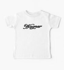 Vintage-Logo Wagner Motorräder Baby T-Shirt