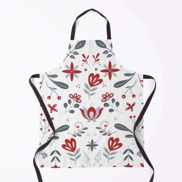 Item preview, Scandinavian Folk Flower Pattern designed and sold by NordicStudio.