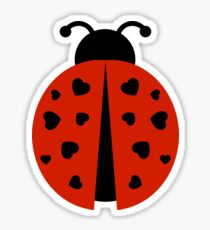 ladybug love Sticker