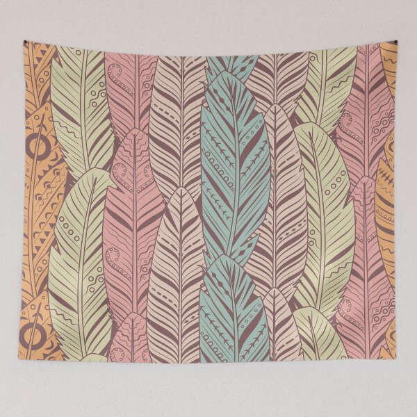 Item preview, Tribal Boho Indian Feathers designed and sold by Vector Scout Lab.