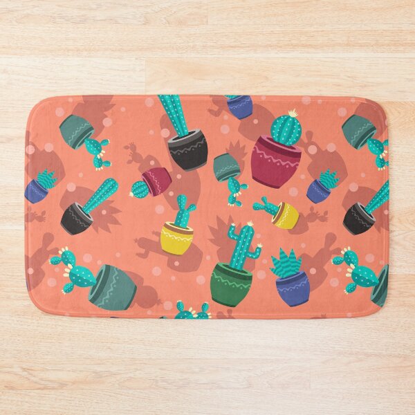 Item preview, Colorful Cactus Pattern designed and sold by Vector Scout Lab.