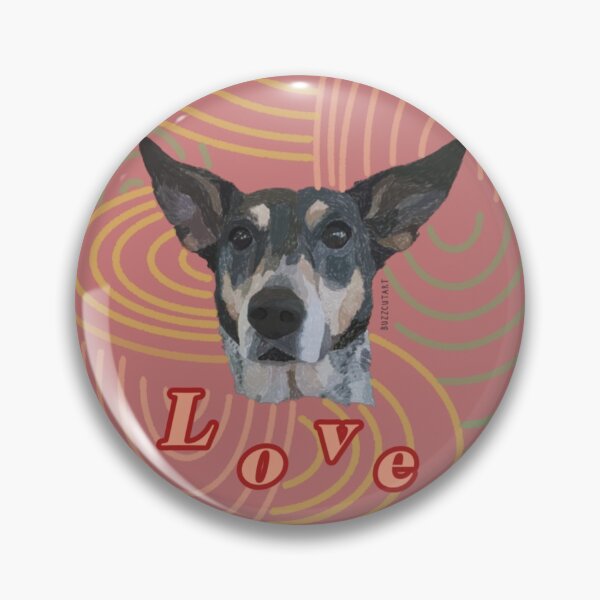 Artikelvorschau, Retro Hund Grafik entworfen und verkauft von buzzcutart.