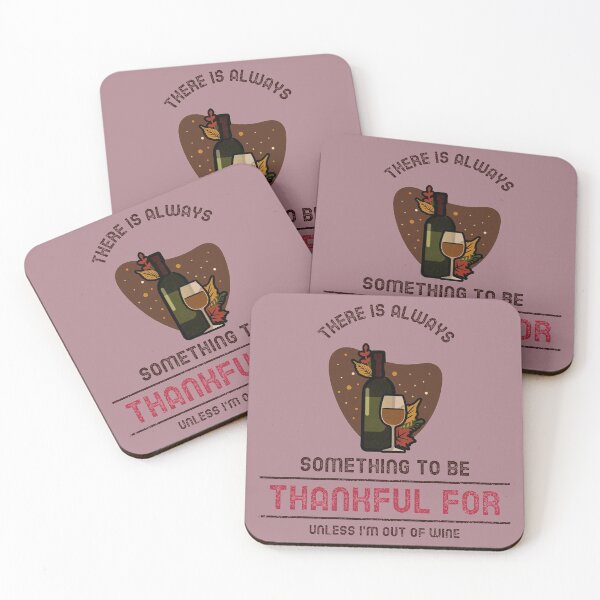 Item preview, Thankful for Wine designed and sold by More-Us-Please.