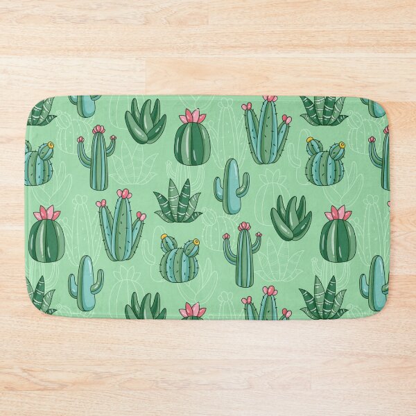 Item preview, Cartoon Cactus Pattern designed and sold by Vector Scout Lab.
