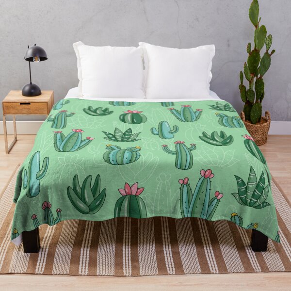 Item preview, Cartoon Cactus Pattern designed and sold by Vector Scout Lab.